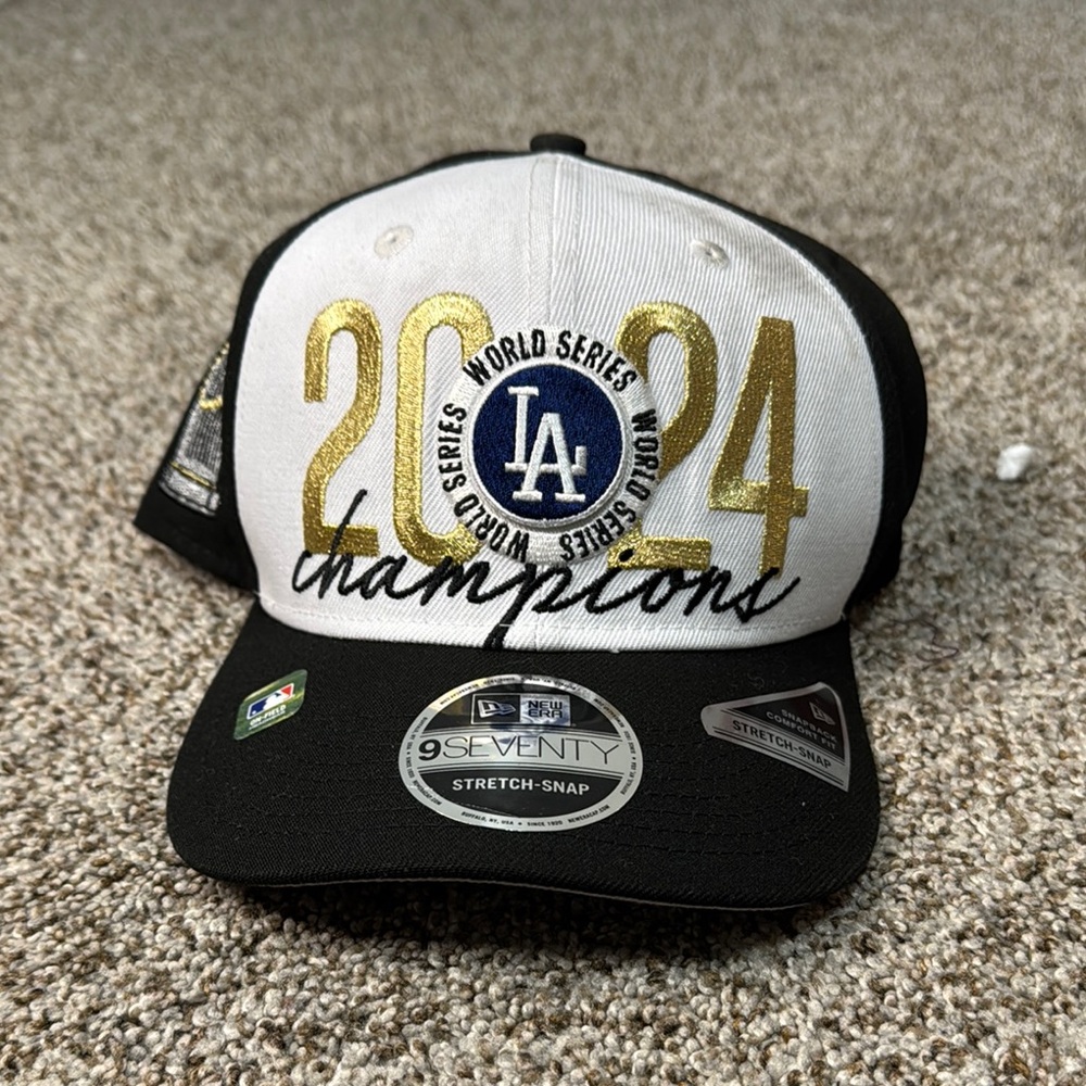 LA 2024 Champion World Series champions locker room 9twenty adjustable c… - Picture 2 of 8